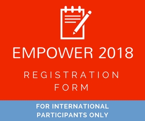 Empower 2018 Registration Form for International Participants Empower 2018 Registration Form for International Participants